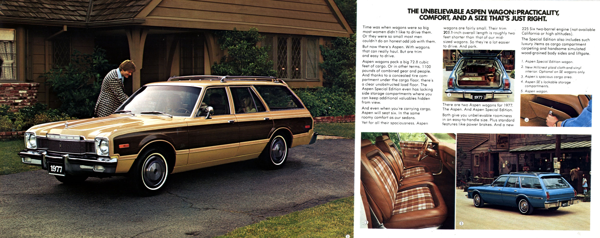 1977 Dodge Aspen Brochure Page 4